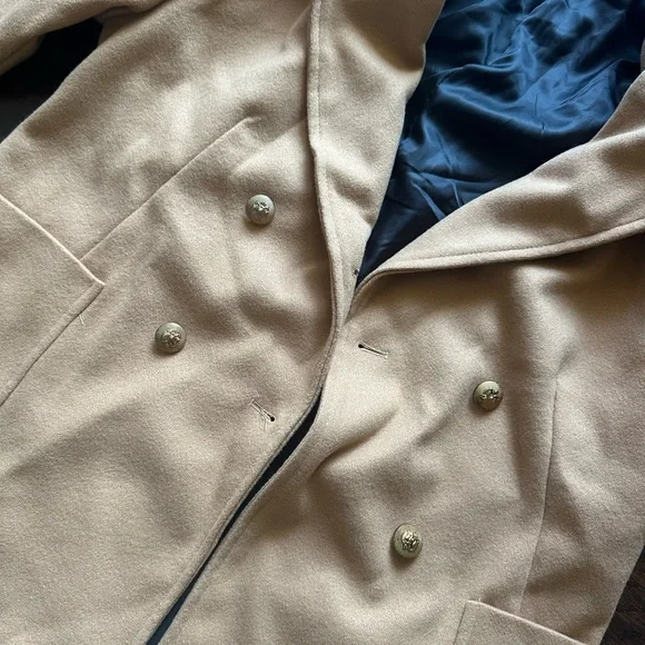 GB Chic Beige Wrap Coat - Picture 5 of 5